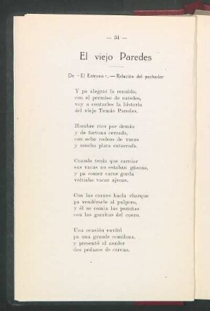 El viejo Paredes