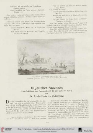10/11: Bayreuther Fayencen : zur Geschichte der Fayencefabrik St. Georgen am See