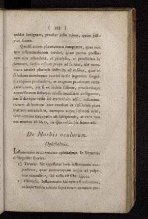 De Morbis oculorum.