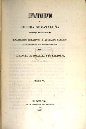 Colección de documentos inéditos del Archivo General de la Corona de Aragón. 18. 1860