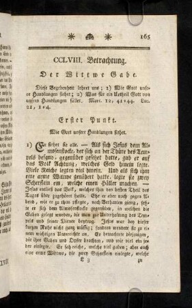 165-171, Der Wittwe Gabe.