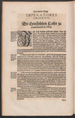 Imperatores Orientis. Die Griechischen Keiser zu Constantinopel in Orient.