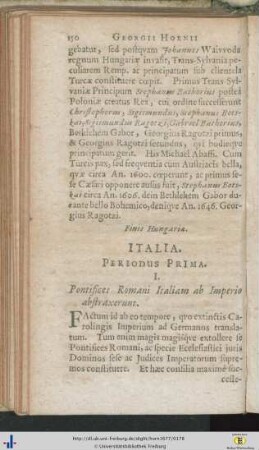 Periodus I.–II.