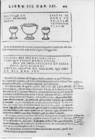 Roma sotterranea. Opera postuma di Antonio Bosio Romano, antiquario ecclesiastico singolare de' suoi tempi nella quale si tratta de' sacri cimiterii di Roma, del sito, forma, & uso antico di essi ... compita, disposta e accresciuta dal P. Giovanni Severani da S. Severino, Grabtafeln