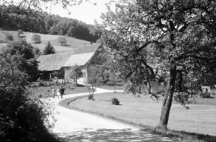 Endenburg: Tal mit Straße und Hof