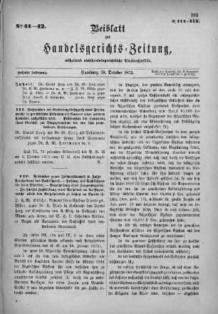 No. 41-42. 18. Oktober 1873