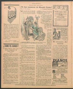 ¡Te has enamorao de Ricardo Cortez! : Cuadritos porteños