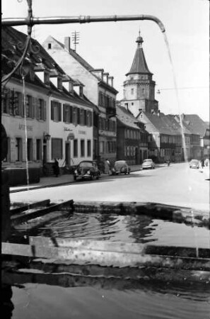 Gengenbach: Durch Brunnen (Röhrbrunnen)