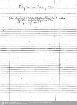Pilgrim, Johann Ulrich: Pilgrim, Johann Ulrich
