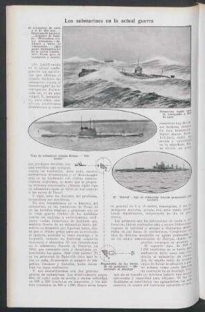 Los submarinos en la actual guerra