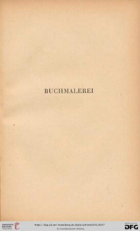 Buchmalerei