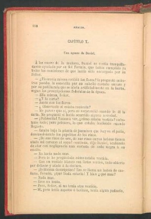 Capítulo X. - Una agente de Daniel.