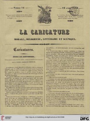 Numéro 76 (12 Avril 1832)