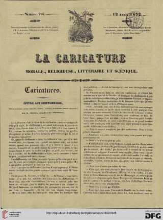 Numéro 76 (12 Avril 1832)