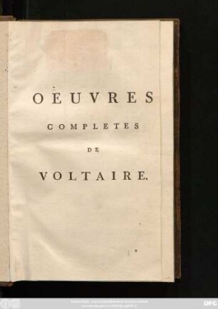 T. 61 = T. 10: Recueil Des Lettres De M. De Voltaire. 1769 - 1771.