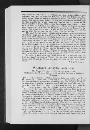 Gefangenen- und Entlassenenfürsorge