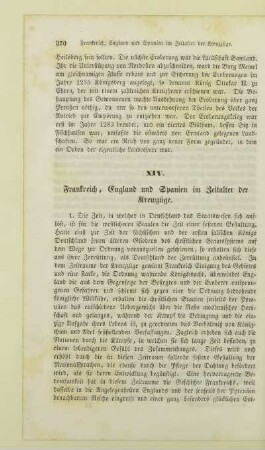XIV. Frankreich, England und Spanien im Zeitalter der Kreuzzüge