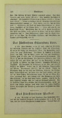 Das Fuerstenthum Waldeck