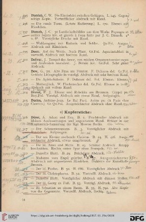 a) Kupferstiche (Nr. 306-332)