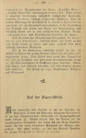 Auf der Alpen-Wiese