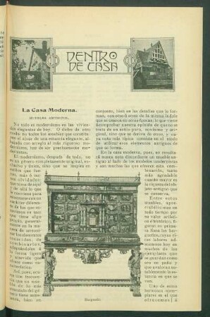 Dentro de casa