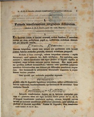 Journal für die reine und angewandte Mathematik. 15, 15. 1836