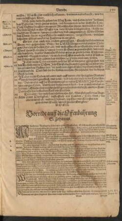 Offenbarung S. Johannis