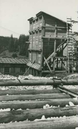 Talsperre Muldenberg bei Grünbach im Vogtland, Deutschland, 1947