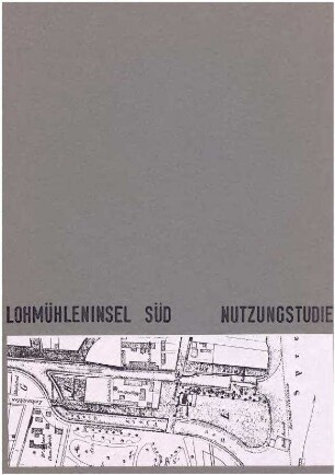 Studie, Informations-Blatt, Ausschreibungs-Broschüre: Lohmühleninsel Süd, Wettbewerb Quartiers-Sporthalle