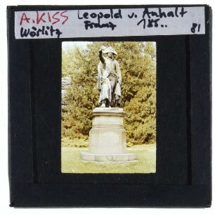 Kiß, Denkmal für Fürst Franz, Herzog Leopold I.