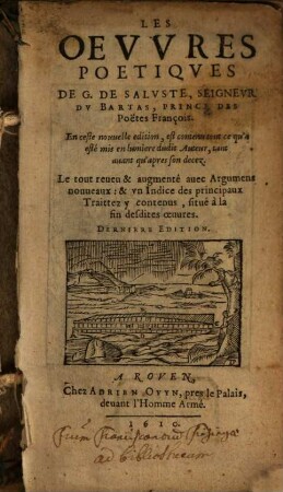 Oeuvres poëtiques