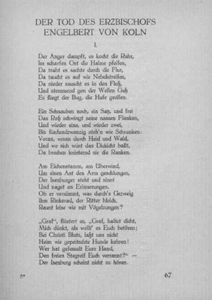 Der Tod des Erzbischofs Engelbert von Köln