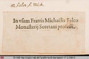 Wappen des Michael Falco