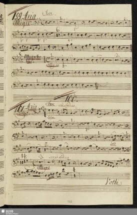 161. Aria: Occhietti cari del mio tesoro / Gassmann, F. L.