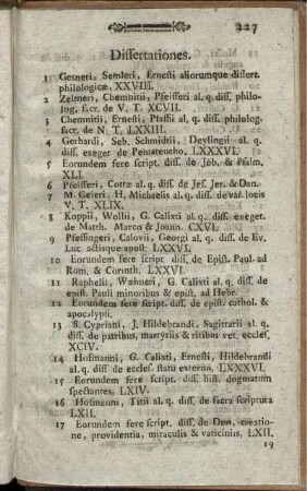 Dissertationes.