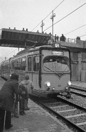 Einweihung der Nordbahn östlich der Nordweststadt