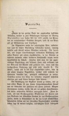 Hessische Urkunden : aus dem Großherzoglich Hessischen Haus- und Staatsarchive, 2. Rheinhessen 963 - 1325