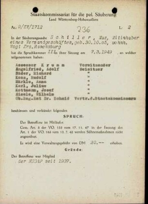 Schiller, Max