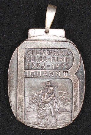 Orden Schützenkönig Neuss-Furth 1976/77 Johann Ringl