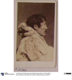 Porträt eines Inuit (Profilansicht)