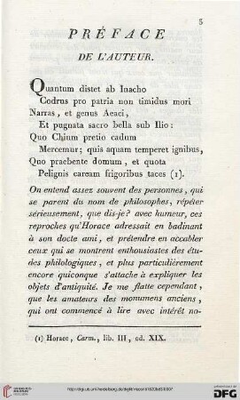 Préface de l’Auteur
