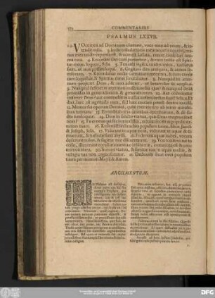Psalmus LXXVII.