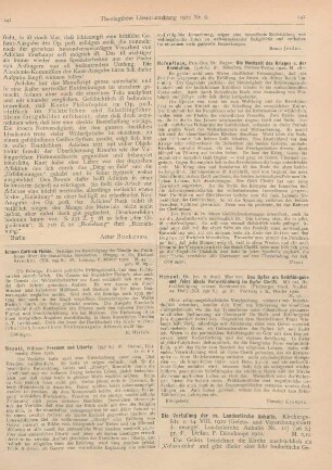 141 [Rezension] Strecker, Richard (Hrsg.), Johann Gottlieb Fichte. Beiträge zur Berichtigung der Urteile des Publikums über die französische Revolution