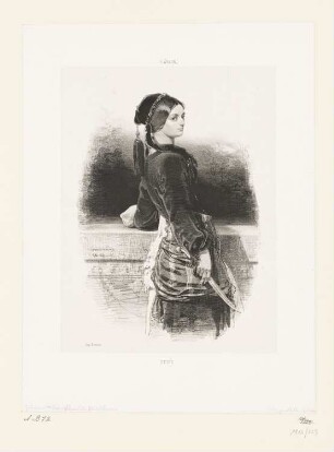Bildnis Mademoiselle Melanie Waldor Gulnare