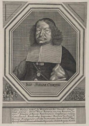 Bildnis des Ioannes Nicolaus Vetterl