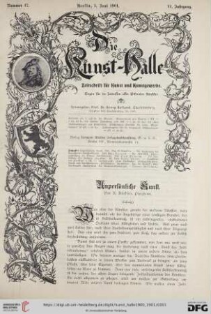 6: Unpersönliche Kunst