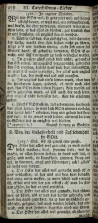 8. Von der Gelassenheit und Zufriedenheit in Gott. - 14. Von der Gedult.