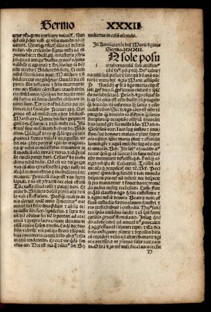 Der Annumciatione beate MArie virginis Sermo. XXXII.