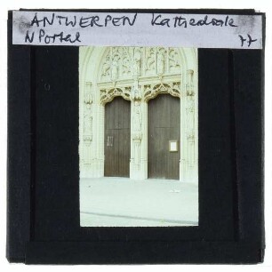 Antwerpen, Liebfrauenkathedrale : Nordportal