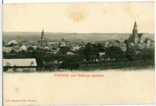 Kamenz. vom Hutberg gesehen